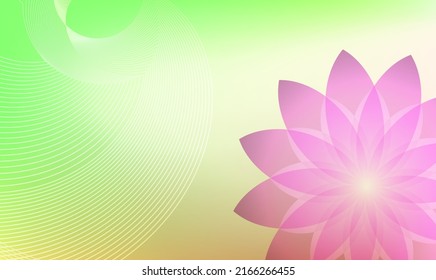 Floral Background Colors Template Bright Gradient Stock Vector (Royalty ...