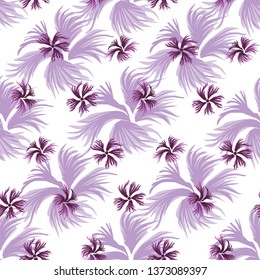 Floral background of delicate pink and purple flowers. Light texture for cards, tiles, invitations, greetings and advertising.