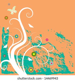  floral background design