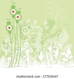 floral background, floral design