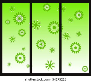 Floral background for design