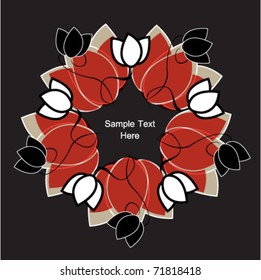 floral background design