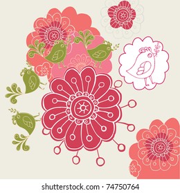 floral background design