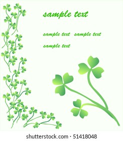 floral background for design, vector