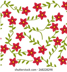 floral background design, vector illustration eps10 graphic 