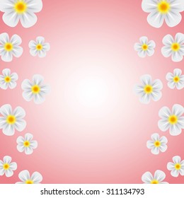 floral background design, vector illustration eps10 graphic 