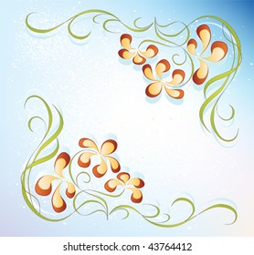 floral background EPS 10