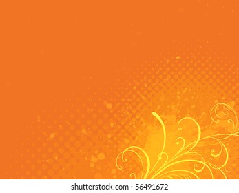 floral background, EPS 10, vector, floral style