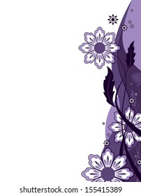 Floral Background. Eps10.