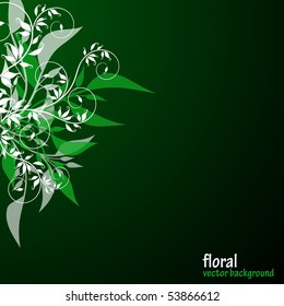 floral background, eps10