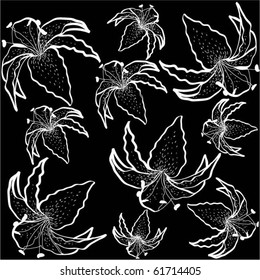Floral background. eps10