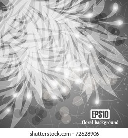 floral background, eps10
