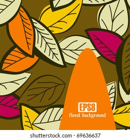 floral background, eps8
