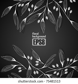 floral background, eps8