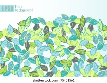 floral background, eps8