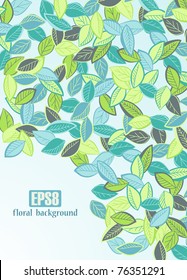 floral background, eps8
