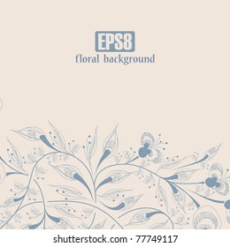 floral background, eps8