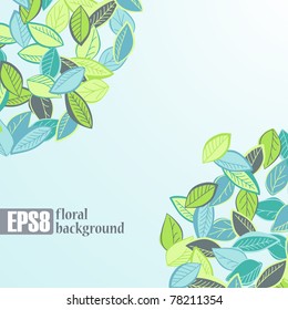 floral background, eps8