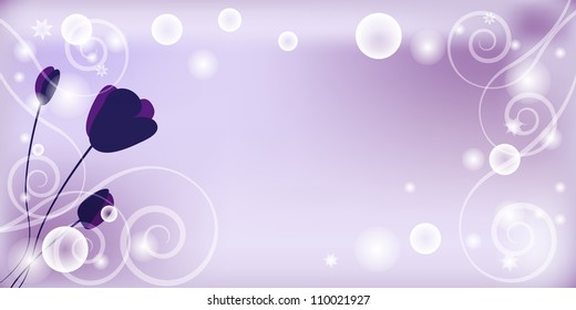 Floral background. File illustrator (10)