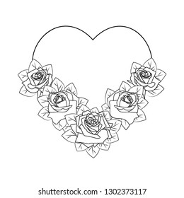  Floral background.  Floral frame card
