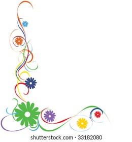 Floral background image.