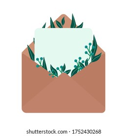 Fondo floral con ilustración vectorial aislada de letras. Banner de arte moderno. Decoración elegante Papel de pared botánico. Concepto de naturaleza.