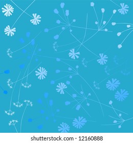 floral background, meadow