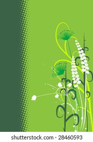 floral background, meadow
