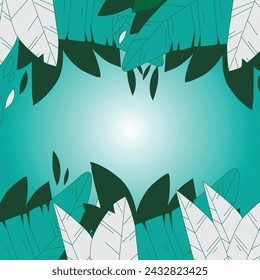 FLORAL BACKGROUND MURAL vector ilustration