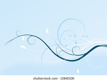 Floral Background, ornament