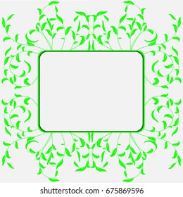 Floral background. Ornamental seamless pattern