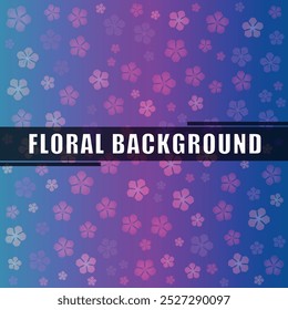 Patrón de fondo floral con flores, cabeza de flor, arte y artesanía, fondo de flores de colores 