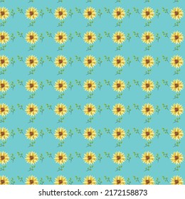 FLORAL BACKGROUND PATTERN ILLUSTRATION.BEAUTIFUL TEXTILE WALLPAPER