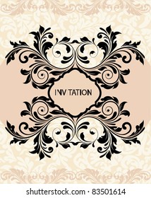 floral background with place for text