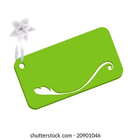 floral background with place for your text, background vector