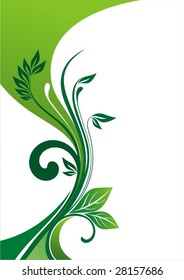 floral background with place for your text