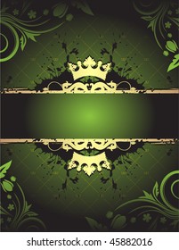 Floral background with place for your text