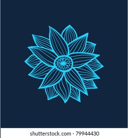 floral background with place for your text