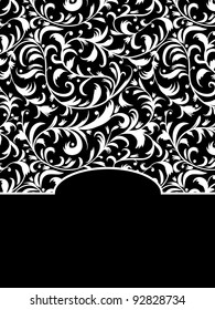 Floral background with place for your text