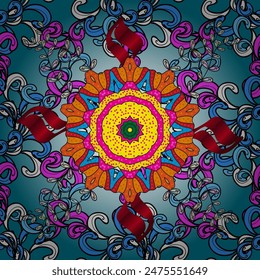 Floral background. -pleasant flowers. Floral collage. Flower composition. Nature. vector pattern. Nice pattern in the small flower.