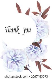floral background. postcard congratulation.
