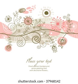  floral background, seamless pattern