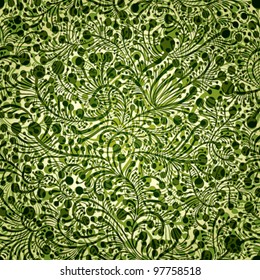 Floral background, seamless pattern.