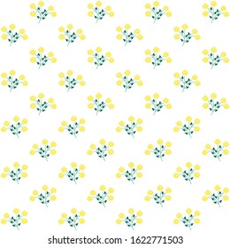 Floral Background. Seamless Floral Pattern With able to print for cloths, tablecloths, blanket, shirts, dresses, posters, papers.