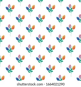 Floral Background. Seamless Floral Pattern able to print for cloths, tablecloths, blanket, shirts, dresses, posters, papers.