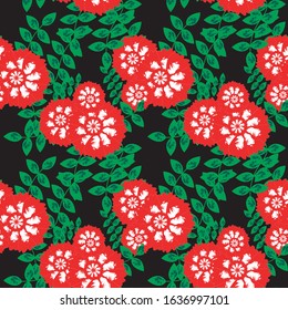 Floral Background. Seamless Pattern With Floral Motifs able to print for cloths, tablecloths, blanket, shirts, dresses, posters, papers.
