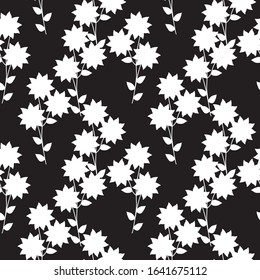 Floral Background. Seamless Pattern With Floral Motifs able to print for cloths, tablecloths, blanket, shirts, dresses, posters, papers.