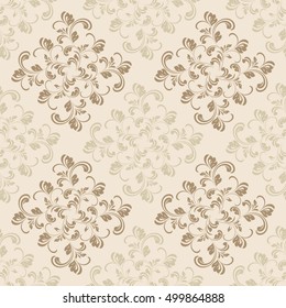 floral background, seamless pattern for wrap paper