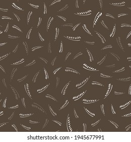 Floral background. Seamless vector pattern, modern texture for your design