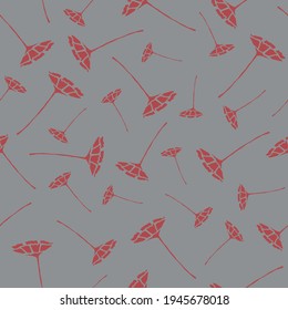 Floral background. Seamless vector pattern, modern texture for your design